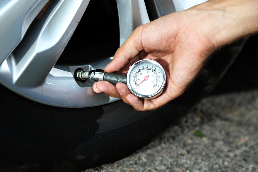 Brezza tyre pressure