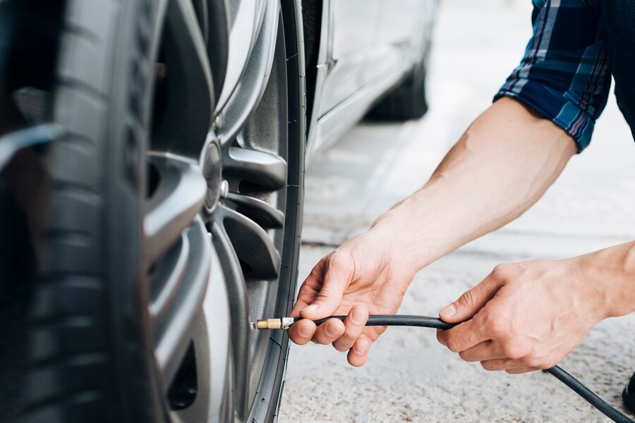 MG Hector tyre pressure